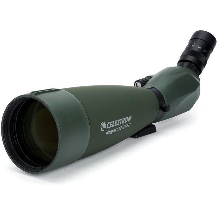 Celestron Regal M2 100ED Spotting Scope - 67x Magnification, BaK-4 Prism - Green
