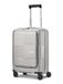 Redolz Essentials 17 2.0 4 wielen Cabinewagen 55 cm Laptopvak met uitbreidingsplooi - Harde bagage - TSA slot - light grey