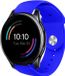 Strap-it Bracelet en silicone pour montre connectée - Convient pour OnePlus Watch - Bleu