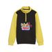 PUMA x TRANSFORMERS sweatshirt à demi-fermeture éclair et imprimé pour Hommes, Noir, Taille 5-6A