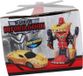 Roter Transformer Bumblebee - Batteriebetriebenes Roboterauto-Spielzeug