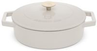 BerlingerHaus Braadpan 26 cm Fonte Sahara Collection Beige