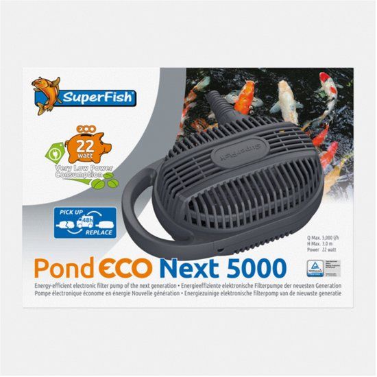 Superfish Pond Eco Next 5000 - 22 Watt