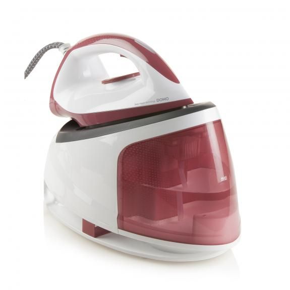 Domo DO7114S Stoomgenerator - Keramische zoolplaat - Roze, Wit