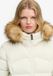 Superdry Fuji Dames Jas Met Capuchon En Imitatiebont - Off White