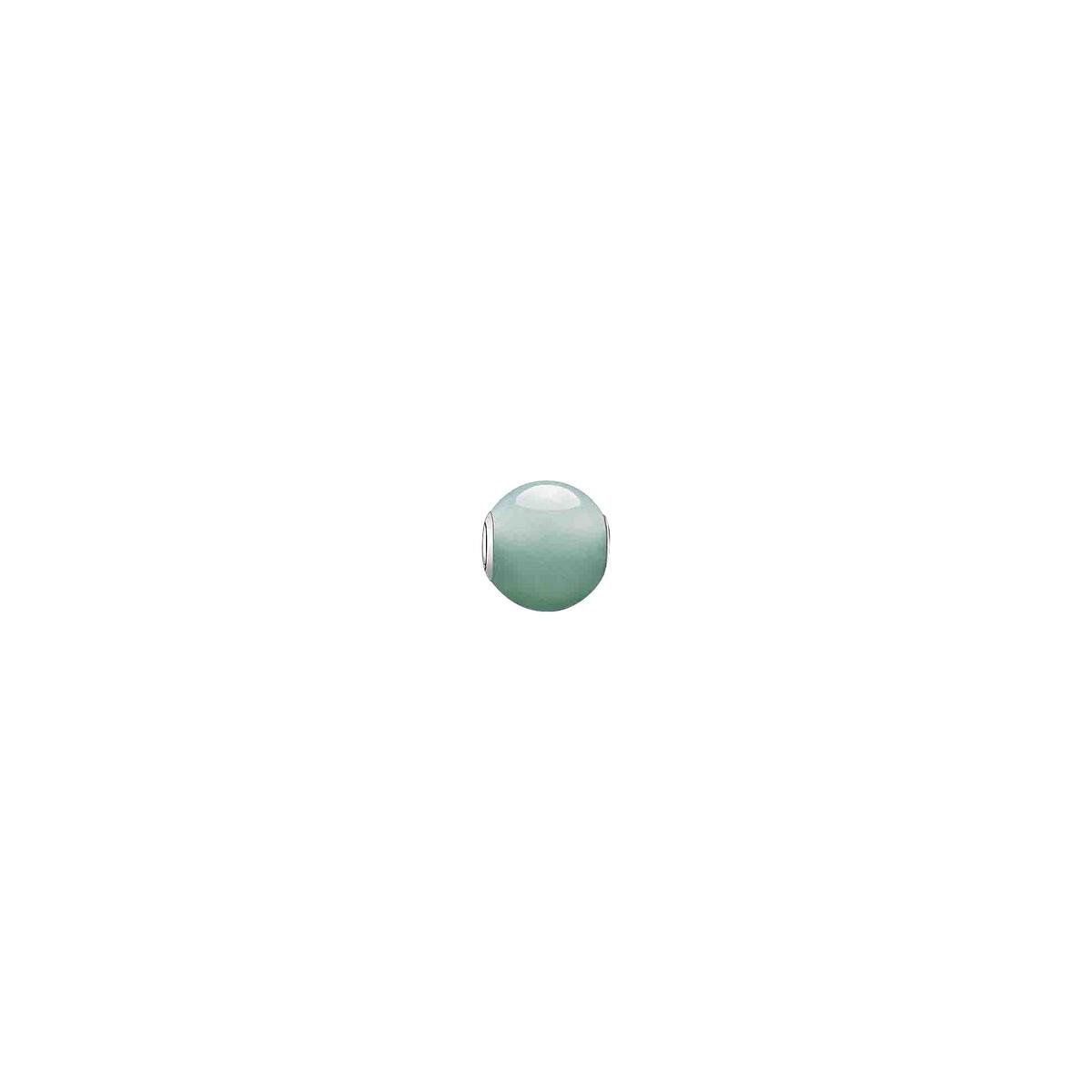 Thomas Sabo Bead Karma Beads 925 sterling zilver aventurijn gepolijst groen K0049-010-6