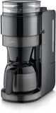 Severin KA 4831 Koffiezetapparaat met molen – Thermoskan – 1L – 8 Kopjes – Timer – RVS/zwart