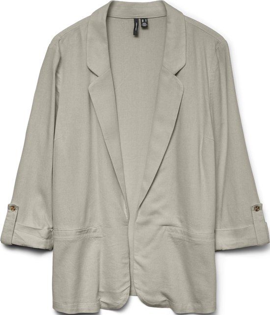 VERO MODA VMJESMILO 3/4 Loose Blazer - Silver Lining - Maat S