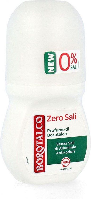 Borotalco 0% Deo Roller - 50 ml (zonder aluminiumzouten)