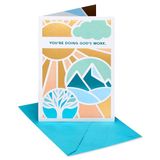 American Greetings Religieuze dank u kaart voor geestelijken (zegeningen van de hemel)