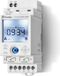 Finder 12.A2.8.230.0000 Schakelklok voor DIN-rails 230 V/AC Astronomisch, Weekprogramma