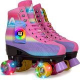 Apollo Rolschaatsen kinderen Classic Roller Retro Rainbow Maat 31/34