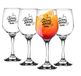 Glasmark Krosno wijnglas 0,25L rode wijn wijnglazen set van 4