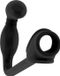 Sono No.02 Butt Plug with Cockring - Black