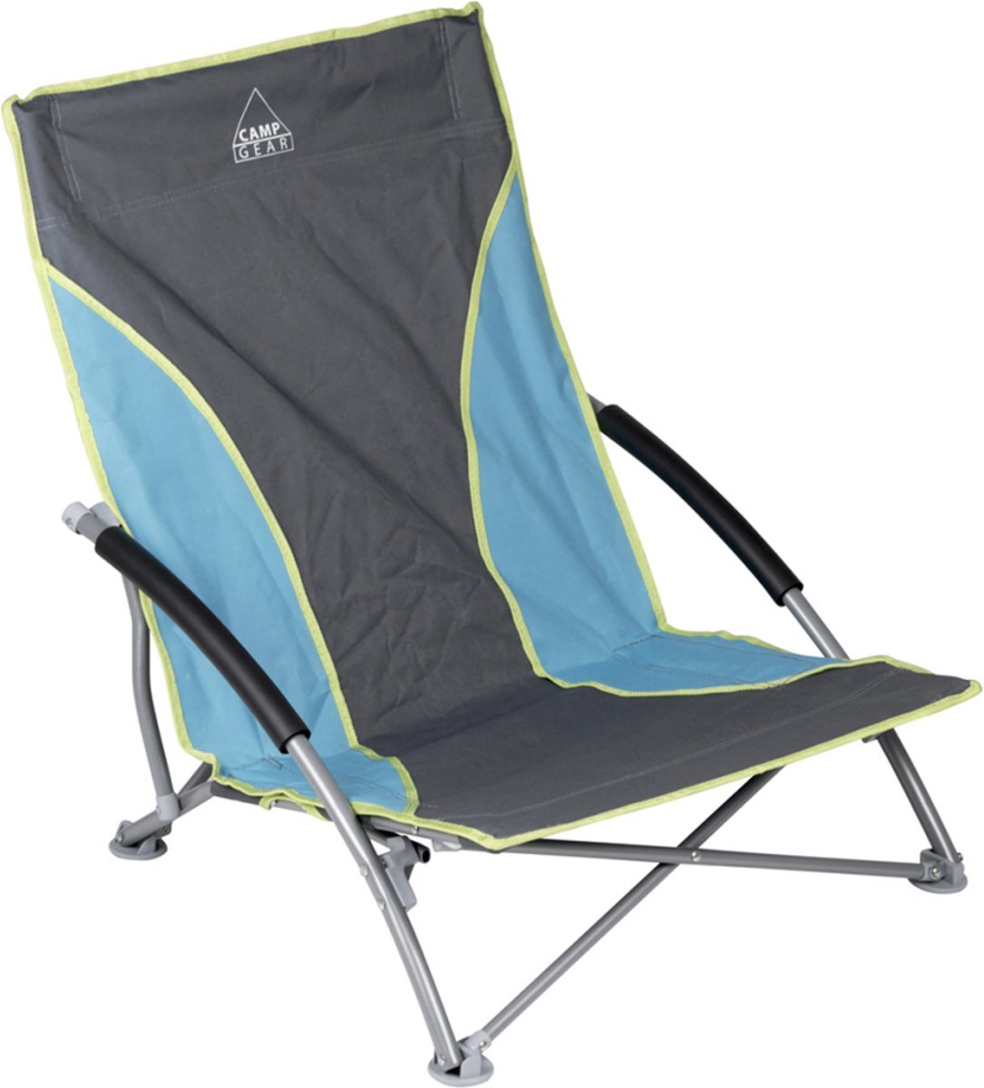 Camp Gear Beach chair Compact Blauwgrijs