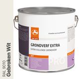 OAF PRO Grondlak Professioneel Gebroken Wit (RAL 9010) 2,5 liter