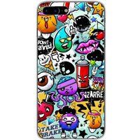 1001 coques Apple iPhone 7 Plus Bedrukt siliconen hoesje Graffiti 2