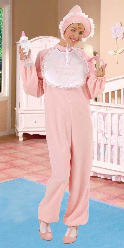 Widmann Grote Baby Kostuum Baby Meisje Big Baby Kostuum Vrouw Large Carnaval kostuum Verkleedkleding