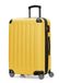 HAUPTSTADTKOFFER - Spree - harde koffer met 4 dubbele wielen, trolleykoffer, uitbreidbare reiskoffer, 65 cm, 74 liter, Geel