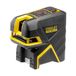 Stanley FATMAX 5-punts + kruislijnlaser - rood - FMHT1-77415