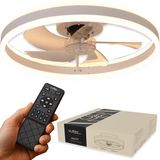 Vultec® HALOT Plafondventilator met verlichting 50cm