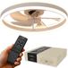 Vultec® HALOT Plafondventilator met verlichting 50cm