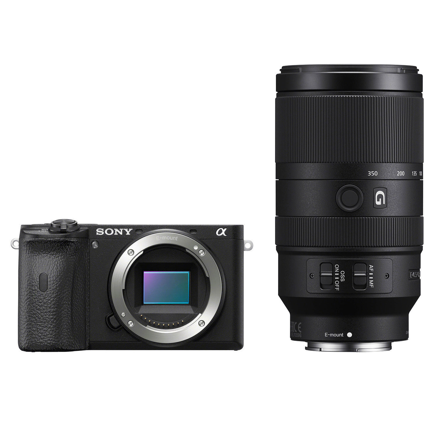 Sony Sony Alpha A6600 systeemcamera Zwart + 70-350mm f/4.5-6.3 G