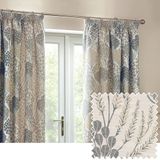 Wylder Nature Ophelia Bloemen Jacquard Potlood Plooi Gordijnen