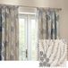 Wylder Nature Ophelia Bloemen Jacquard Potlood Plooi Gordijnen