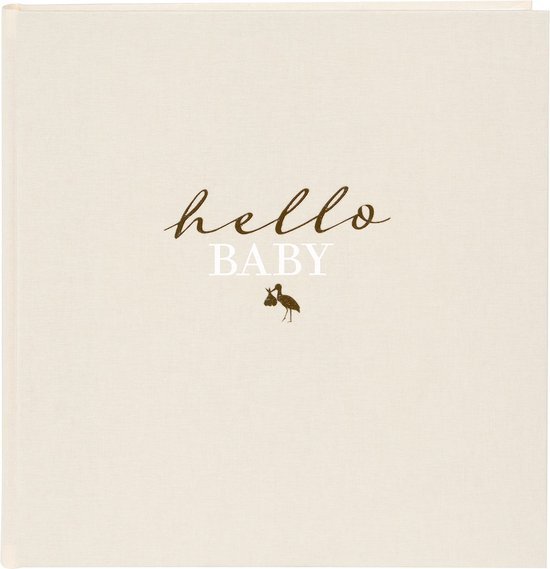 Goldbuch - Fotoalbum Hello Baby - Beige