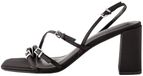 Next - Dames - Forever Comfort® pumps met lage blokhak en gesp - Zwart