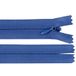 cyclingcolors 2 stuks onzichtbare ritssluiting nr. 3, 30 cm, polyester, met schuif, open uiteinde, voor naaien, kleermakers, jassen, mantels, donkerblauw, 2 stuks