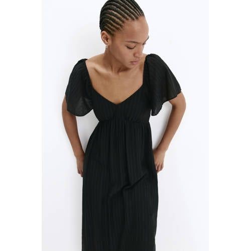 Mango midi jurk - zwart