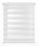 Storesdeco Duo rolgordijn wit 140x180 cm