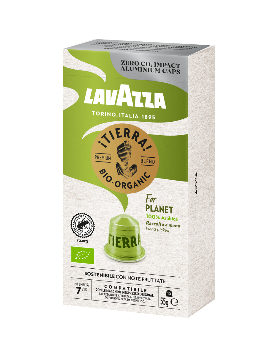 Lavazza Lavazza Nespresso Compatible Capsules Espresso Tierra Bio