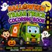 Halloween Trash Truck Coloring Book