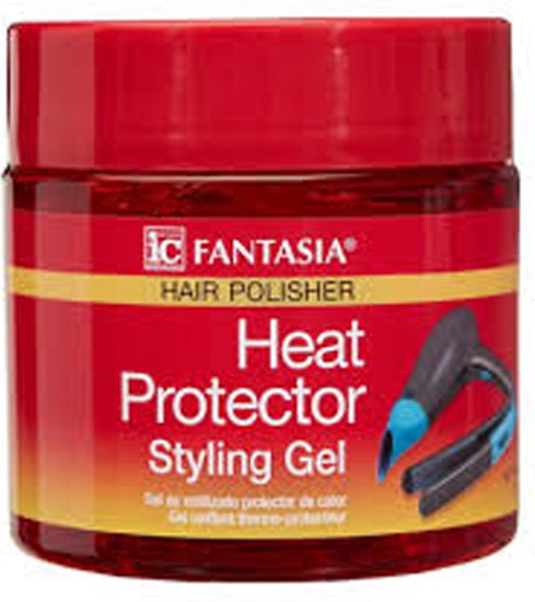 Fantasia IC Heat Protector Styling Gel 16 Oz.