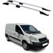 Omac Barres De Toit Longitudinales Pour Fiat Scudo 2007-2016 L1 Aluminium Gris