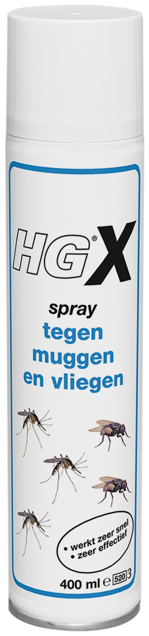 HG HGX spray tegen muggen en vliegen