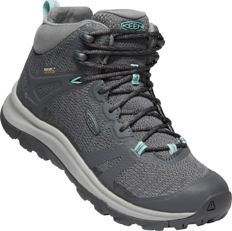 KEEN Terradora II Mid WP Schoenen Dames, magnet/ocean wave 2020 US 7 | EU 37,5 Trekking- & Wandelschoenen