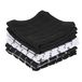 Ritz 100% Katoen Terry Schotel, Zwart, 6-Pack 12" x 12"