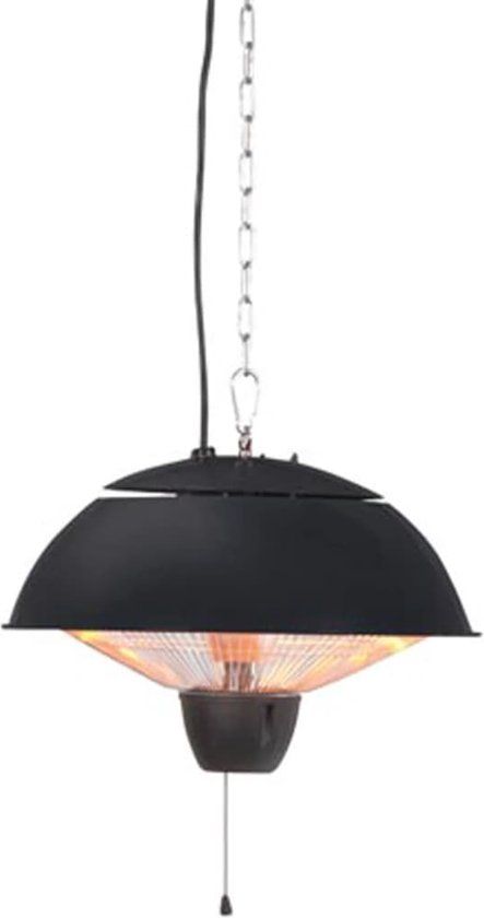 Perel PHC1500 Terrasverwarmer - 1500W - Zwart - Plafond - Hangend