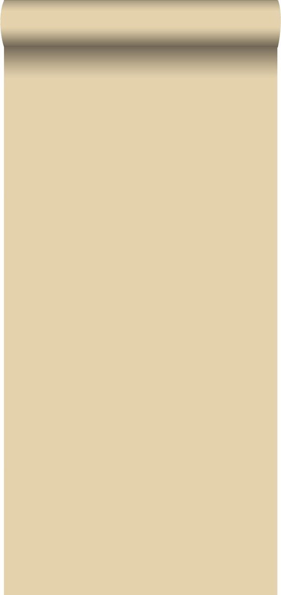Esta Home behang effen beige - 137011 - 53 cm x 10,05 m
