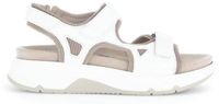 Gabor Damen Sandale 86889.60 Wit Leer Klittenband Wandelsandalen 38
