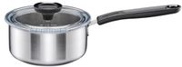 Fiskars Functional Form stalen steelpan 1,5L met deksel