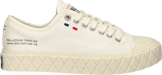 Palladium Ace Canvas Organic Star White Wandelschoenen - Maat 39 - Unisex