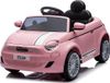 CHIPOLINO Voiture électrique, Fiat 500, rose