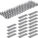 Merkloos Relaxdays Anti Katten Strip - Set van 20 - Kunststof - Zwart - 49 x 14 cm