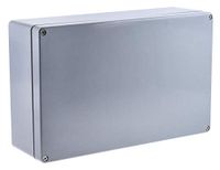 RS PRO PET behuizing grijs buitenmaat 400 x 250 x 120mm IP66