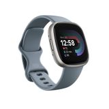 Fitbit Versa 4 Smartwatch - Platina - Digitaal - GPS - Unisex